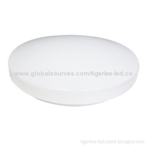 Indoor LED ceiling light fixture, surface mounted type, AC200-240V, CRI>80, 2hrs emergency duration